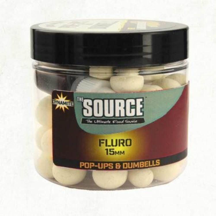 Снимка на Плуващи топчетаDynamite Baits The Source White Fluro Pop-Ups