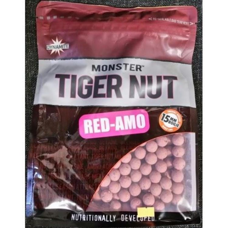 Снимка на Протеинови топчета DYNAMITE BAITS Monster Tiger Nut Red-amo boilie- 1kg