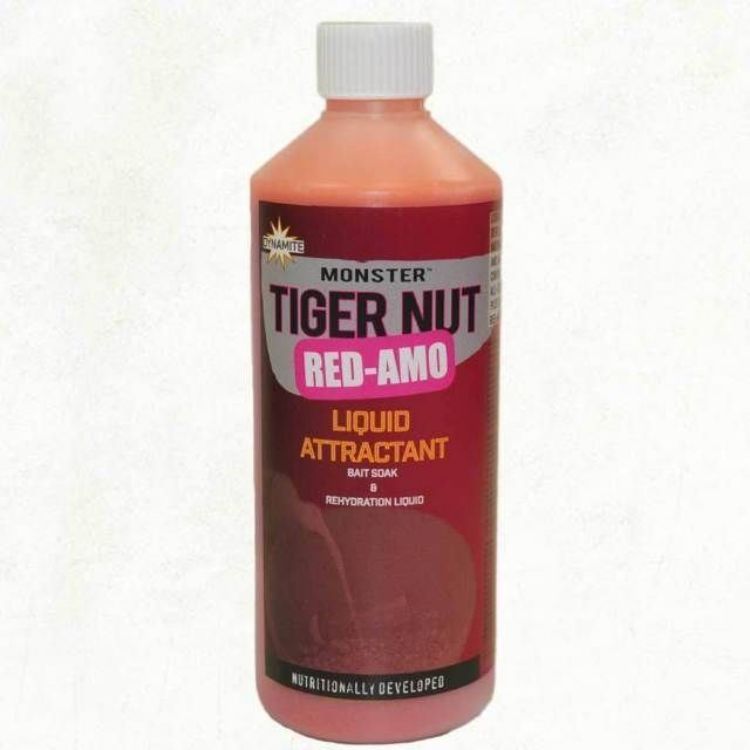 Снимка на Ликуид DYNAMITE BAITS Monster Tiger Nut RED Amo Rehydration Liquid 0.500ml