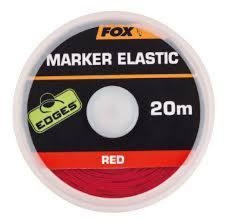 Снимка на Ластик за маркиране FOX Edges Marker Elastic x 20m RED