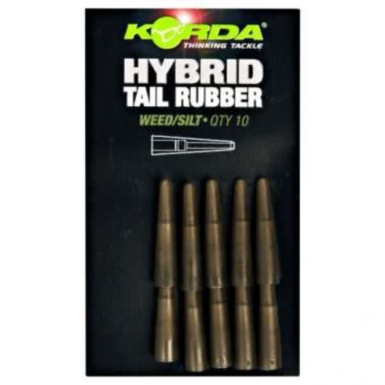 Снимка на Конуси Korda  Hybrid Tail Rubber Weed/Silt 