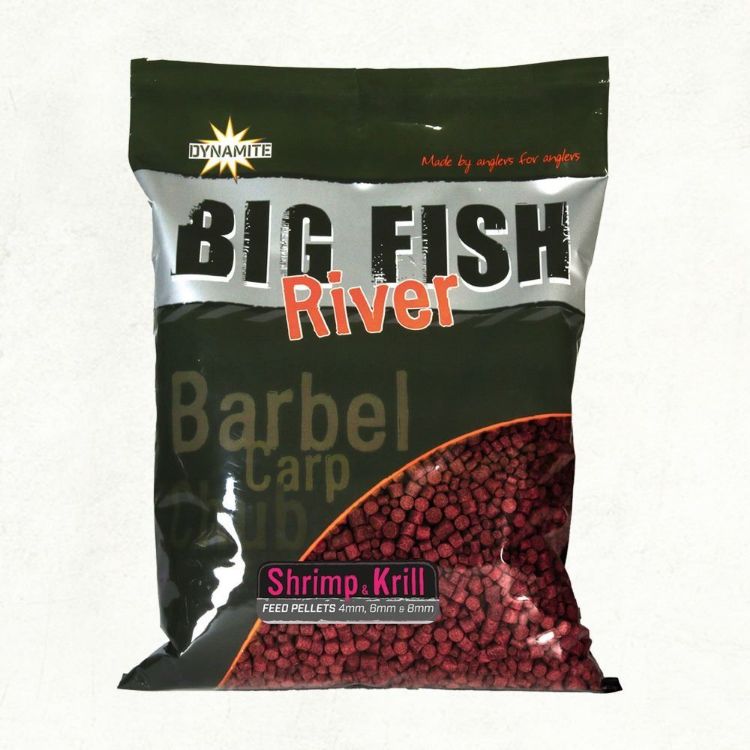 Снимка на Пелети Dynamite baits Big Fish  Pellets – Shrimp & Krill