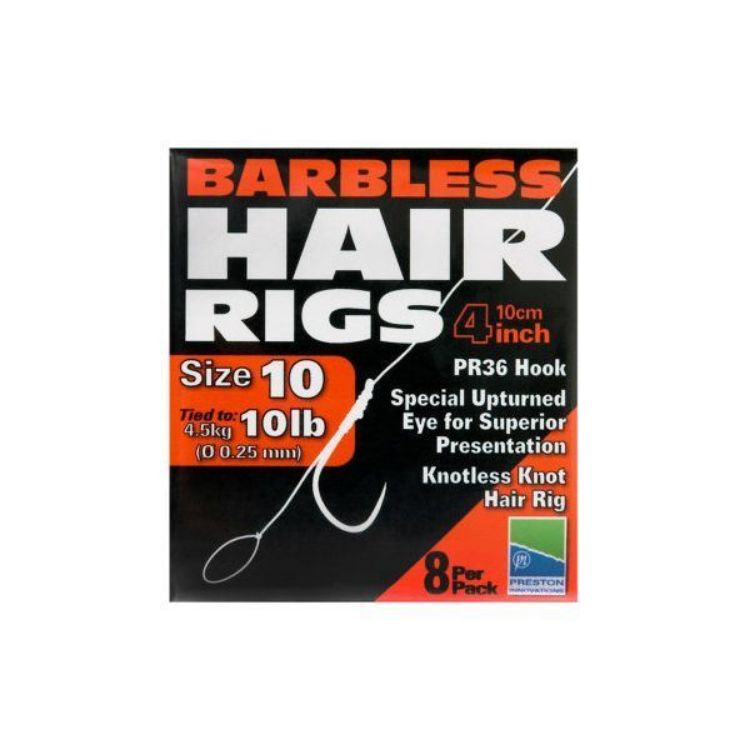 Снимка на Вързани куки Preston PR36 Barbless Hair Rigs