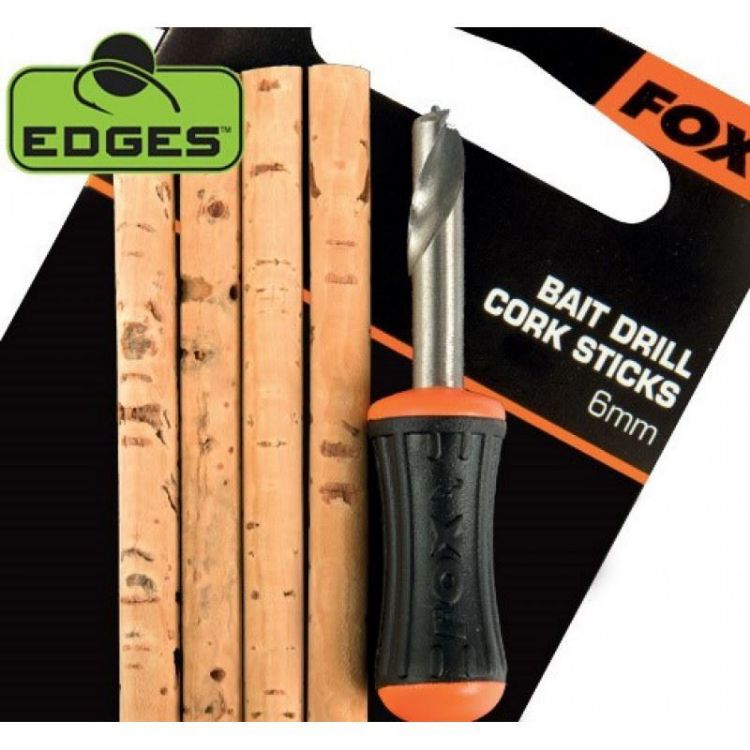 Снимка на Комплект бургия и коркови пръчици FOX Bait Drill & Cork Sticks