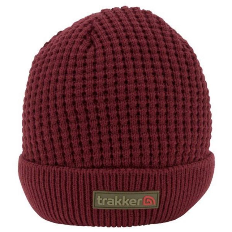 Снимка на Зимна Шапка Trakker Plum Textured Fishing Beanie