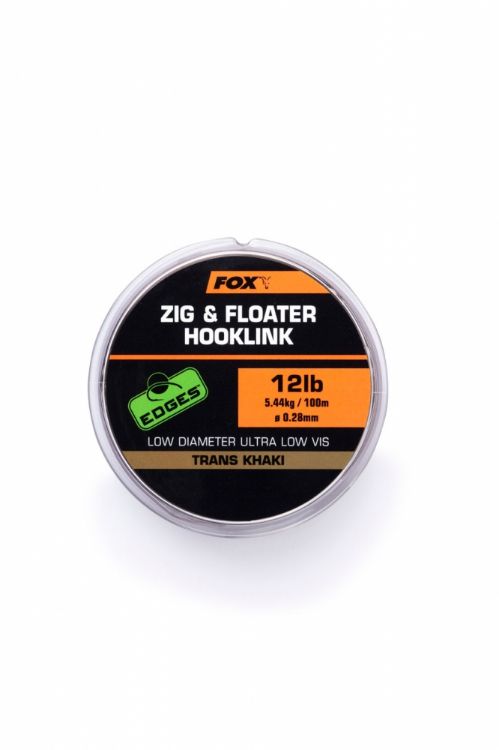 Снимка на Влакно за зиг поводи FOX Zig & Floater Hooklink - Trans Khaki