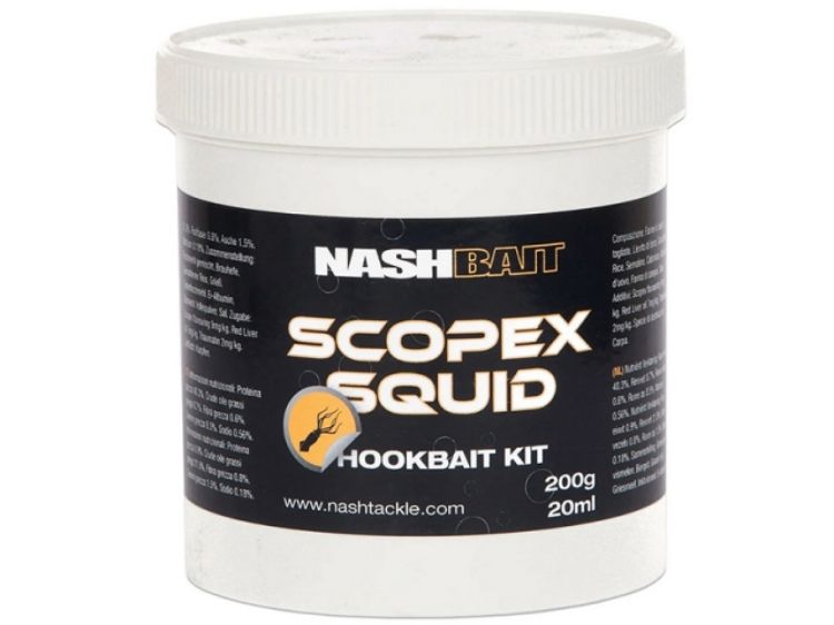 Снимка на Базов микс + ликуид Nash Scopex Squid hookbait kit