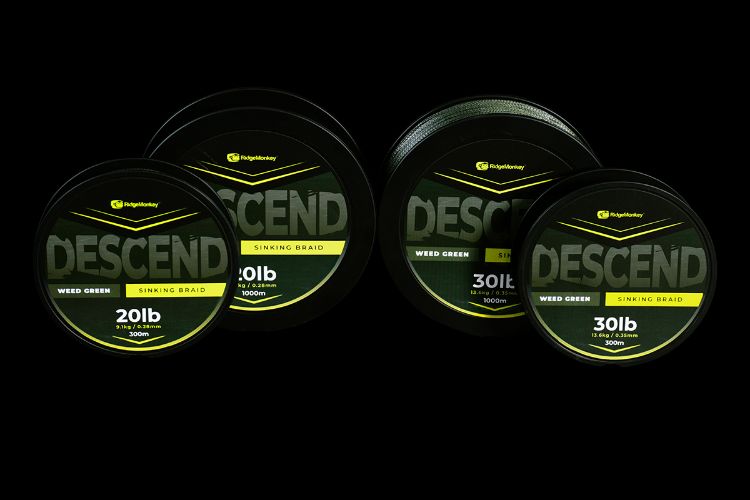 Снимка на Плетено Влакно RidgeMonkey Descend Sinking Braid 300m