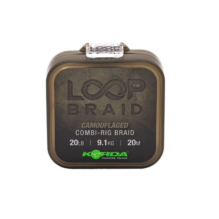 Снимка на Плетено влакно за поводи KORDA Loop Braid
