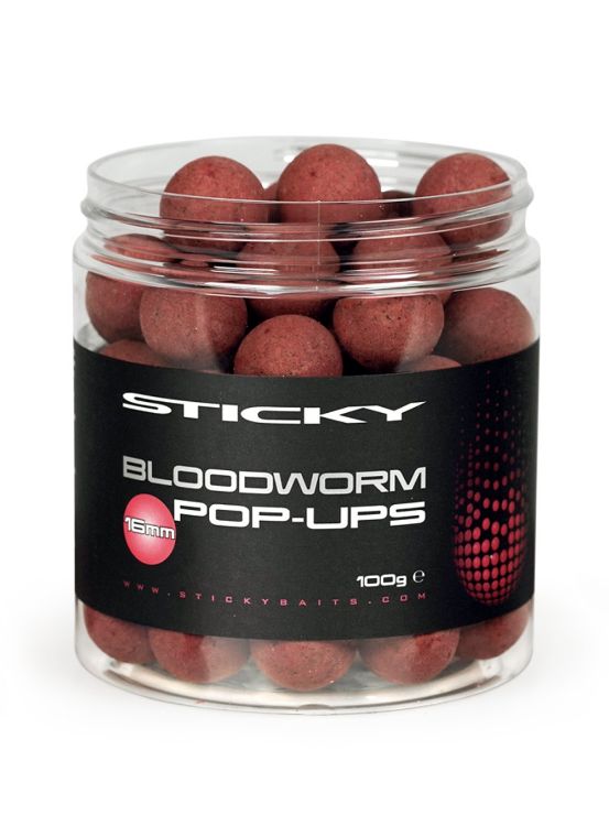 Снимка на Плуващи топчета Sticky Baits Bloodworm Pop Ups 12mm