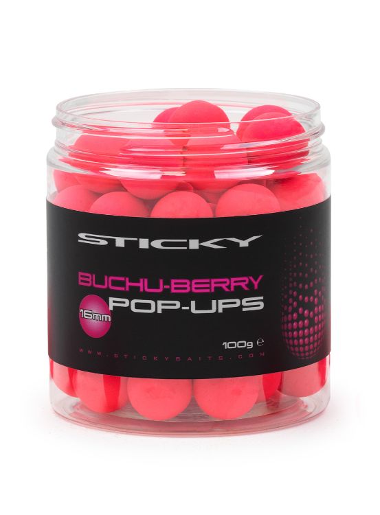Снимка на Плуващи топчета Sticky Baits Buchu-Berry Pop-Ups 12mm