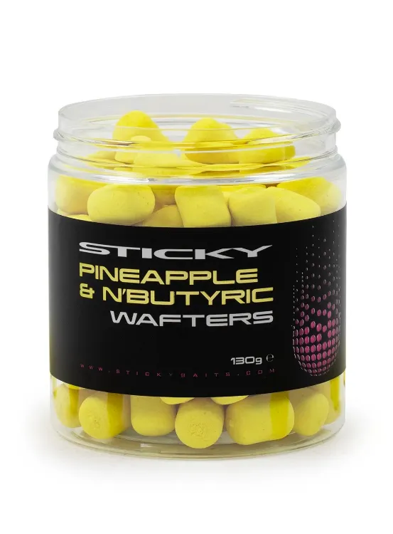 Снимка на Балансирани дъмбели Sticky Baits Pineapple & N’Butyric Wafters Dumbells 16mm.