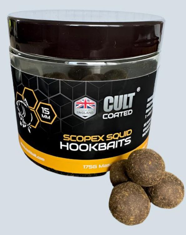 Снимка на Двукомпонентни топчета Scopex Squid Cult Coated Hookbaits 