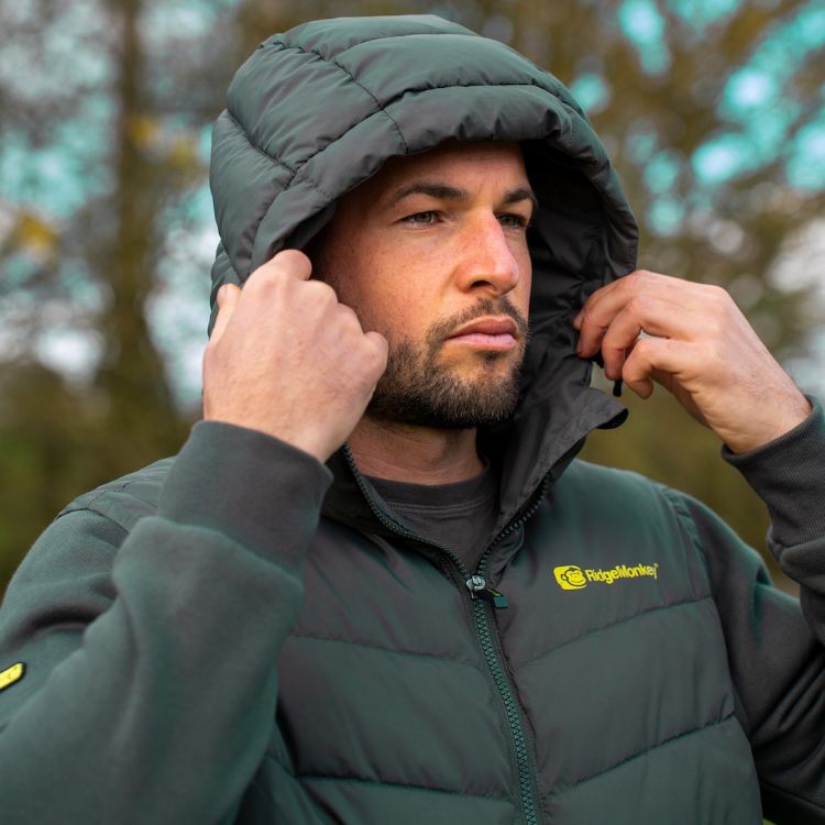 Снимка на Яке RidgeMonkey APEarel ThermaPro Hybrid Coat Green