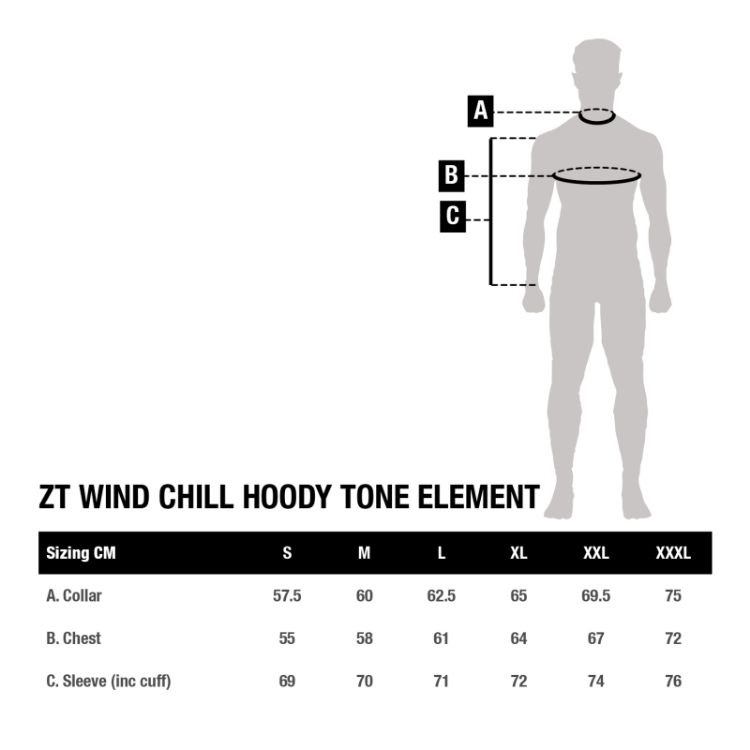 Снимка на Горнище Nash ZT Wind Chill Hoody Two Tone Element