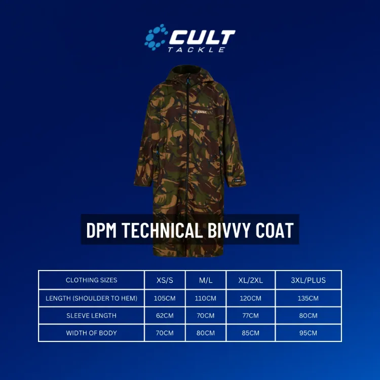 Снимка на Палто Cult Tackle DPM Technical Bivvy Coat