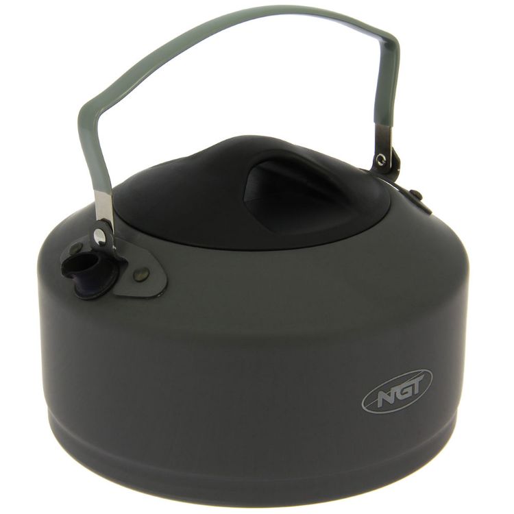 Снимка на Чайник NGT Aluminium Outdoor Kettle - 1.1 litre Gun Metal