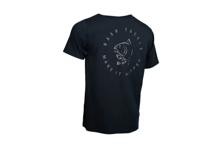 Снимка на Тениска Nash Make It Happen Carp Logo T Shirt Black
