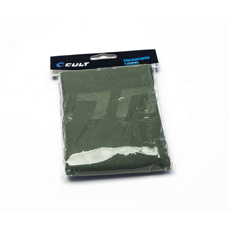 Снимка на Кърпа Cult Tackle Green Microfibre Towel