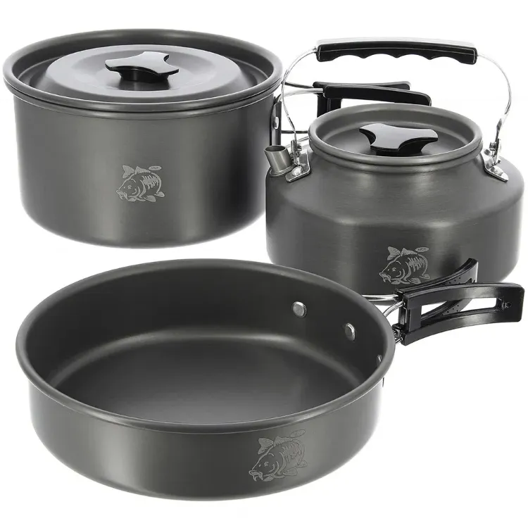Снимка на Готварски комплект NGT Aluminium Outdoor Cook Set