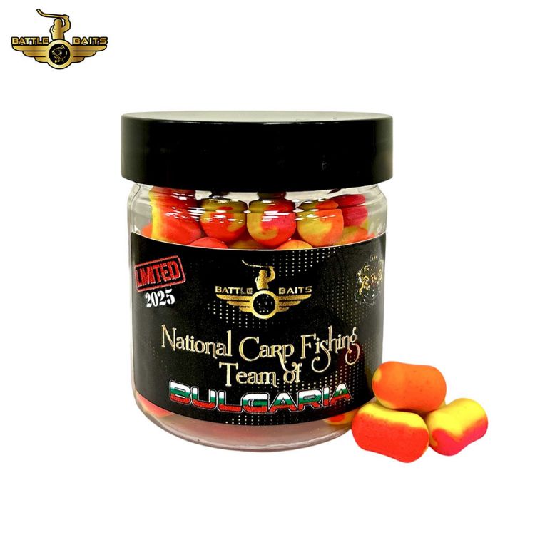 Снимка на Балансирани дъмбели BATTLE BAITS Dumbell Wafters National Carp Team of Bulgaria 2025