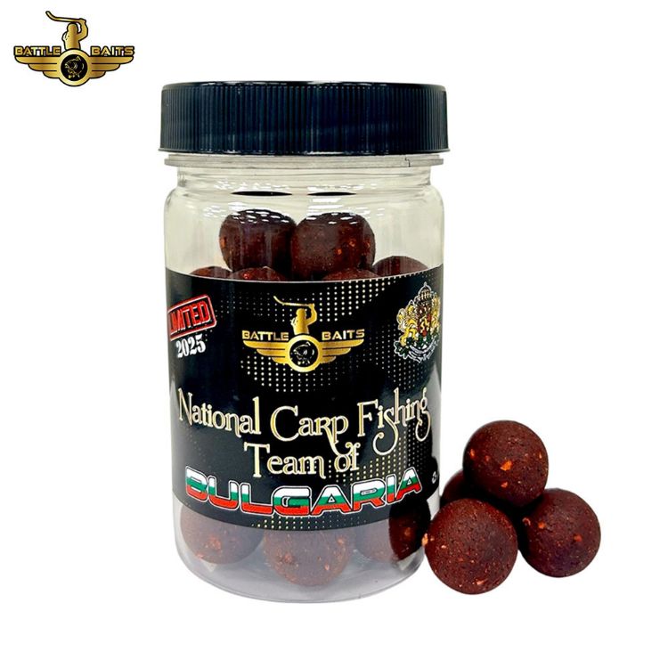 Снимка на Протеинови топчета BATTLE BAITS National Carp Team of Bulgaria 2025
