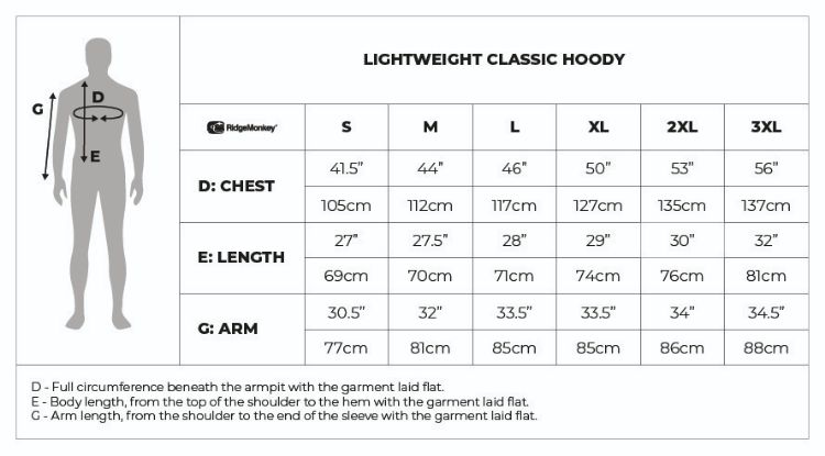 Снимка на Горнище RidgeMonkey APEarel Lightweight Classic Hoody