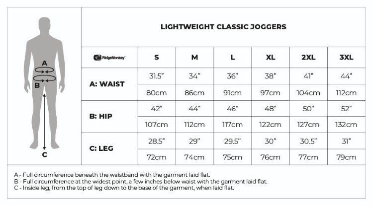 Снимка на Долнище RIdgeMonkey APEarel Lightweight Classic Joggers