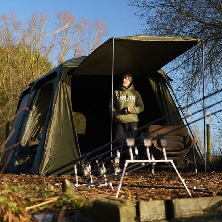 Снимка на Шатра Solar Tackle Social The Twin Shelter