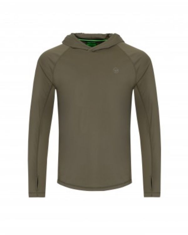 Снимка на Блуза Korda  UPF Hooded Top Dark Khaki