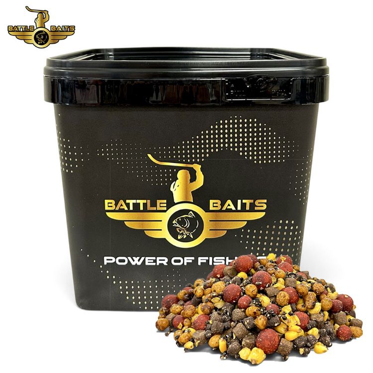 Снимка на Готов спод микс BATTLE BAITS SPOD MIX Chilli 6kg